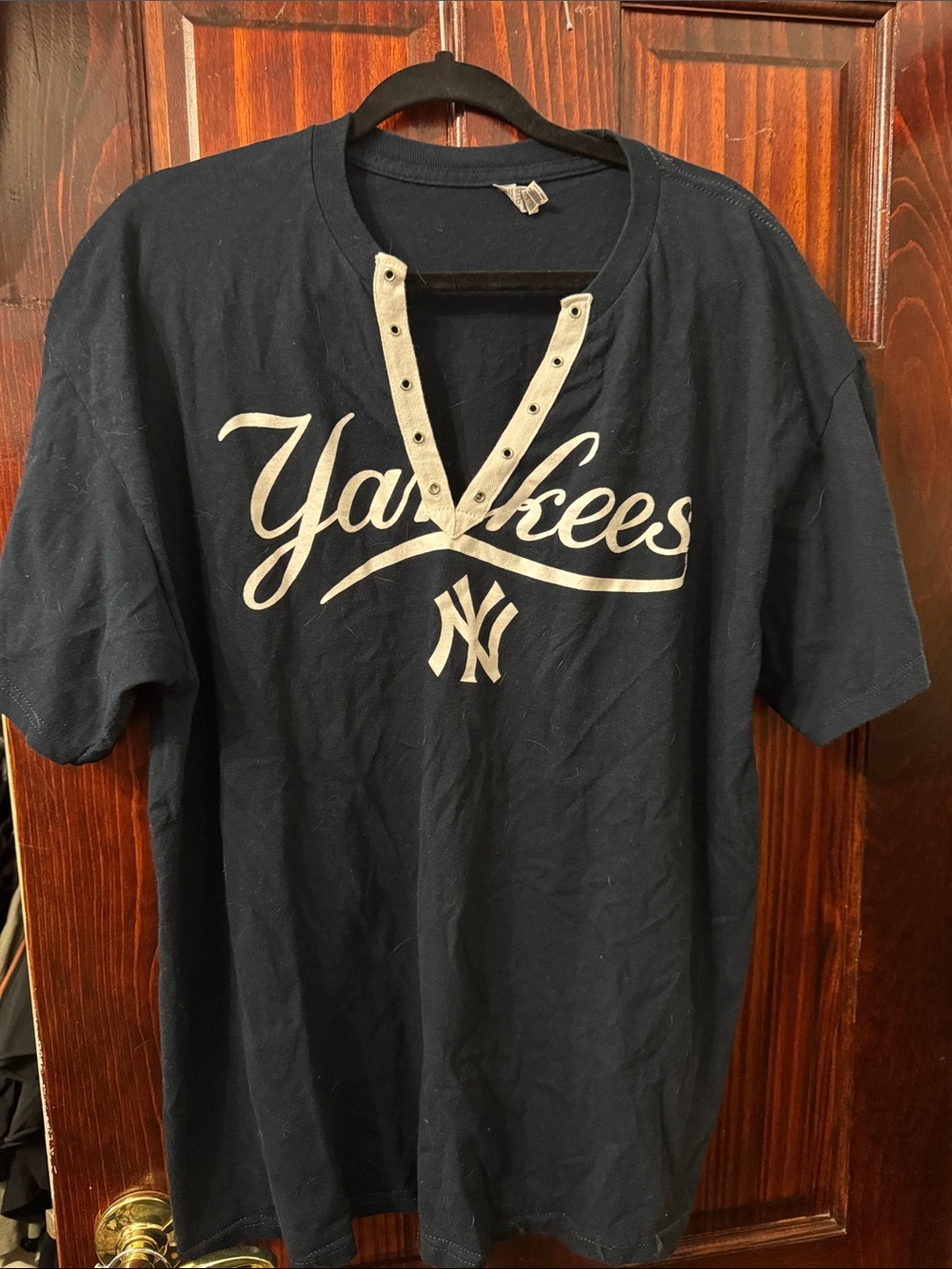 New York Yankees Short Sleeve Tee - Navy